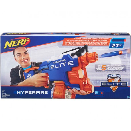 PISTOLA NERF ELITE HYPERFIRE