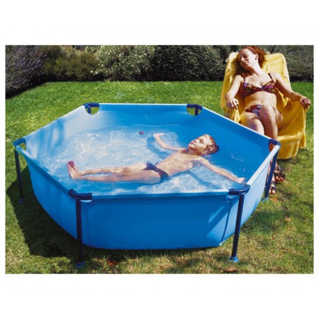 PISCINA TUBULAR HEXAGONAL 160 X 40 Cm