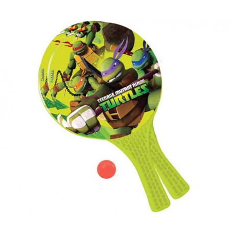 PALAS Y PELOTA TORTUGAS NINJA