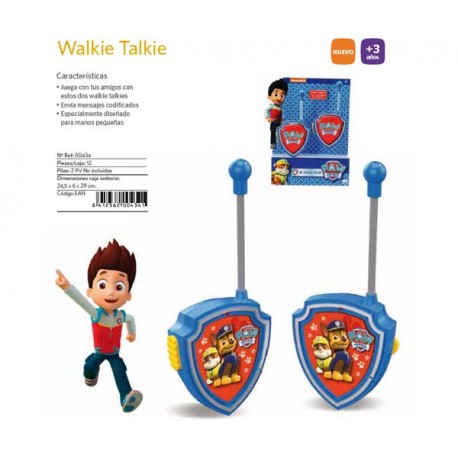 PAW PATROL WALKIE TALKIE