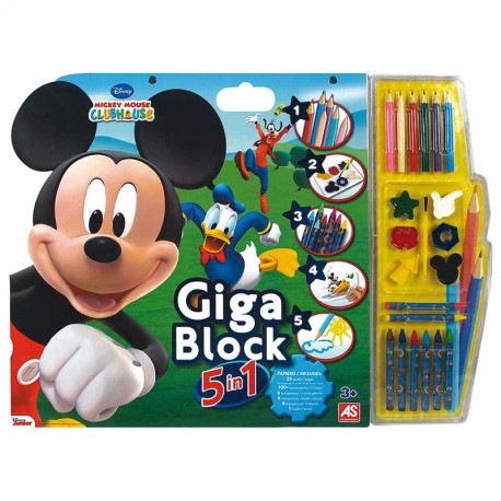 MICKEY GIGA BLOCK 5 EN 1