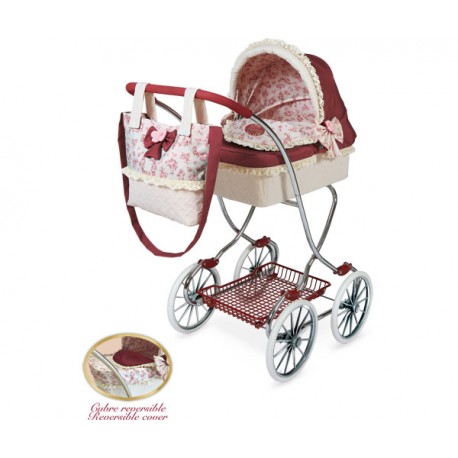 MARTINA COCHE MUÑECA CROMADO SUSP BANDEJA + BOLSO