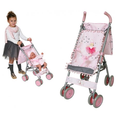 SILLA MUÑECA GRANDE PLEGABLE + BOLSO