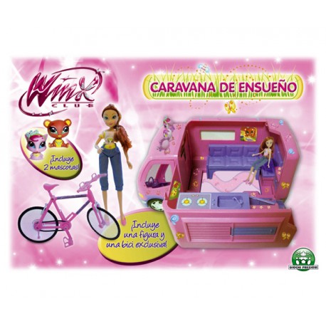 WINX CARAVANA + MUÑECA