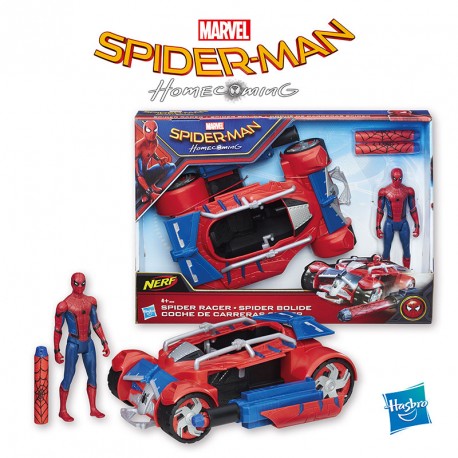 SPIDERMAN WEB CITY VEHICULO 15CM