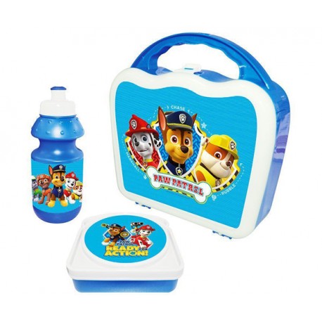 PAW PATROL MALETIN C/BOT y SANDWICHERA