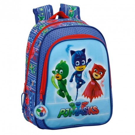 PJ MASKS MOCHILA INFANTIL ADAPT CARRO 