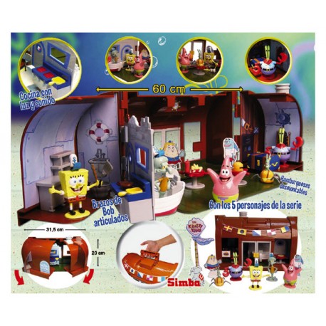 BOB ESPONJA PLAYSET CRUSTACEO CRUJIENTE