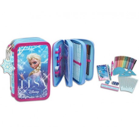 ESTUCHE PISOS GLITTER FROZEN Din y Don