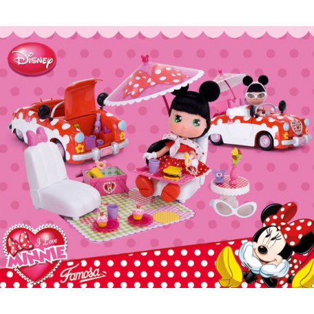 I LOVE MINNIE COCHE PICNIC