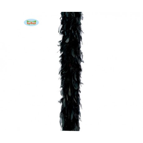 BOA PLUMA NEGRA 180 CM