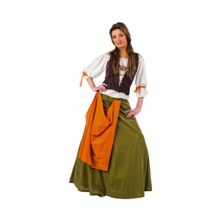 DISFRAZ ADULTO TABERNERA MEDIEVAL (TALLA M)