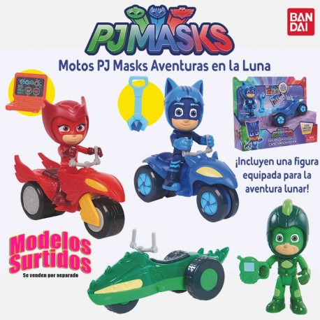 PJ MASKS MOTOS AVENTURAS EN LA LUNA 